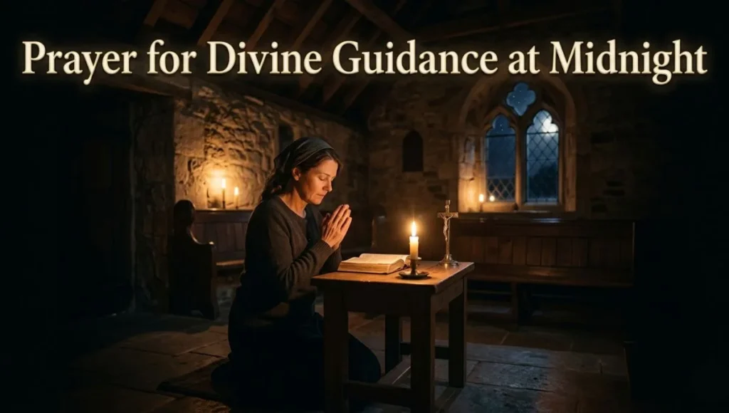 Prayer for Divine Guidance at Midnight