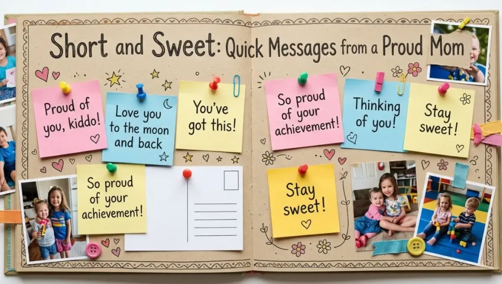 Short and Sweet: Quick Messages from a Proud Mom