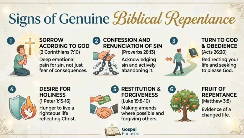 Signs of Genuine Biblical Repentance