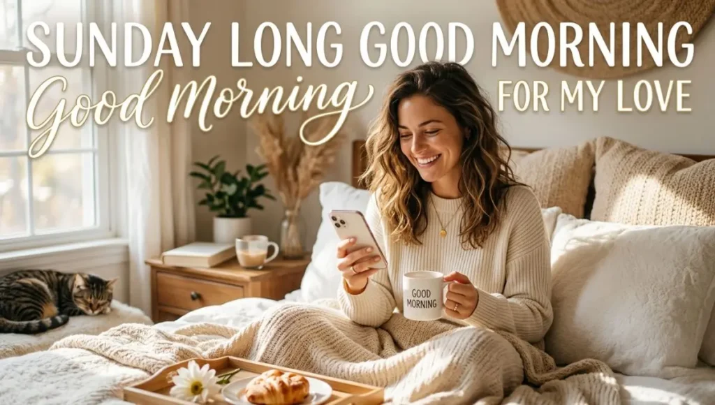 Sunday Long Good Morning Message for My Love