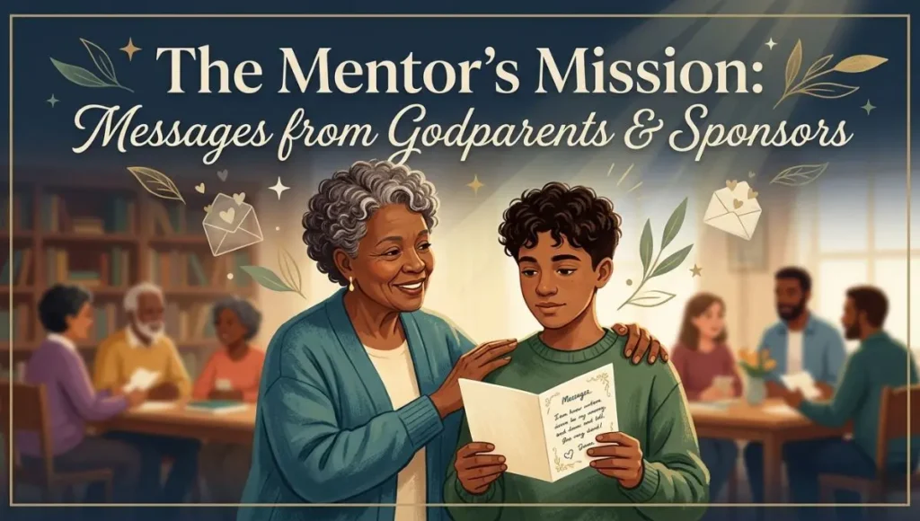 The Mentor's Mission: Messages from Godparents & Sponsors
