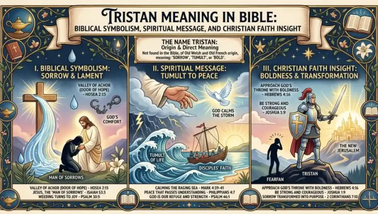 Tristan Meaning in Bible: Biblical Symbolism, Spiritual Message, and Christian Faith Insight