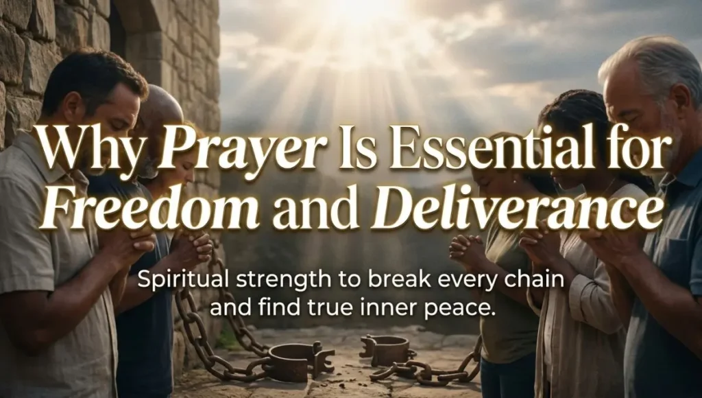 Why Prayer Is Essential for Freedom and Deliverance