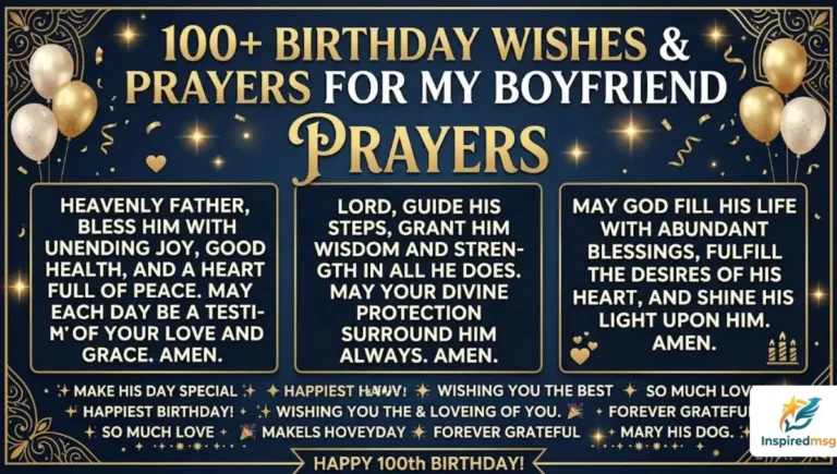 100+ Birthday Wishes and Prayer for My Boyfriend: Make His Day Special