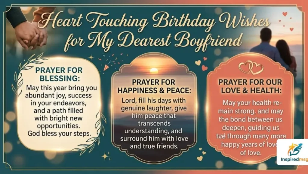 Heart Touching Birthday Wishes for Boyfriend