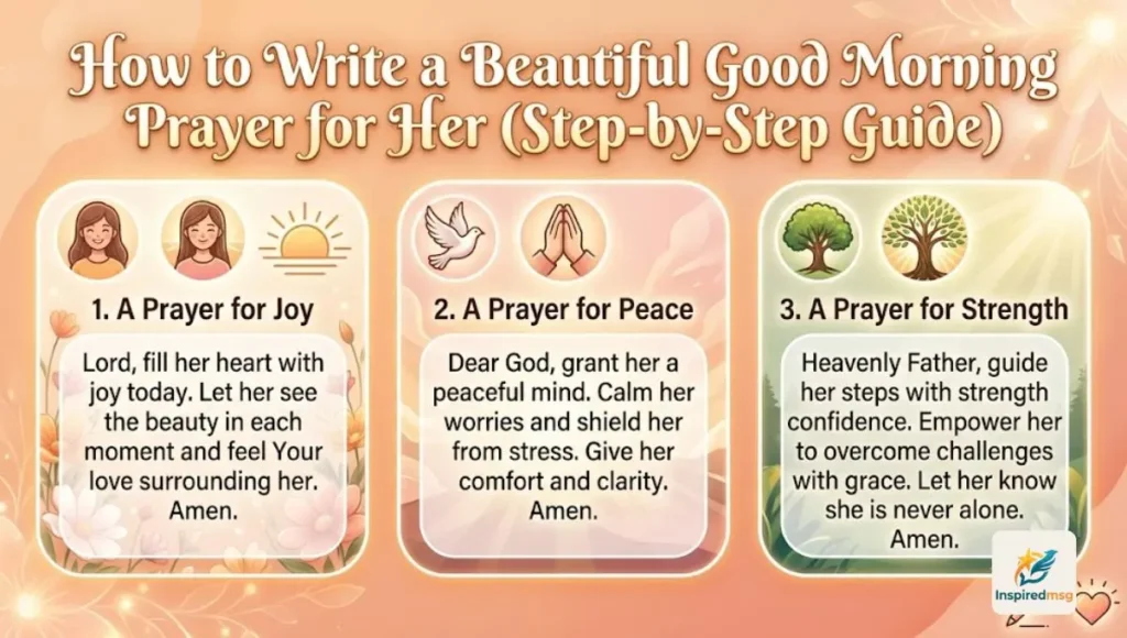 How to Write a Beautiful Good Morning Prayer for Her (Step-by-Step Guide)