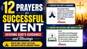 15 Prayers for Successful Event: Seeking God's Guidance and Blessings