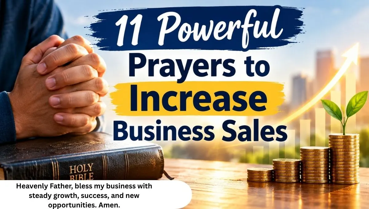 11 Powerful Prayers to Increase Business Sales