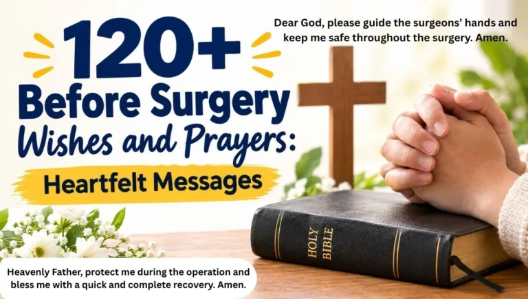120+ Before Surgery Wishes and Prayers: Heartfelt Messages