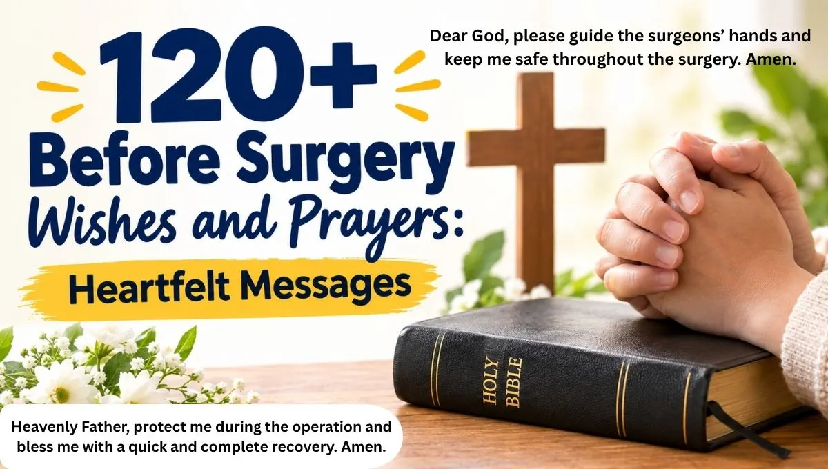 120+ Before Surgery Wishes and Prayers: Heartfelt Messages