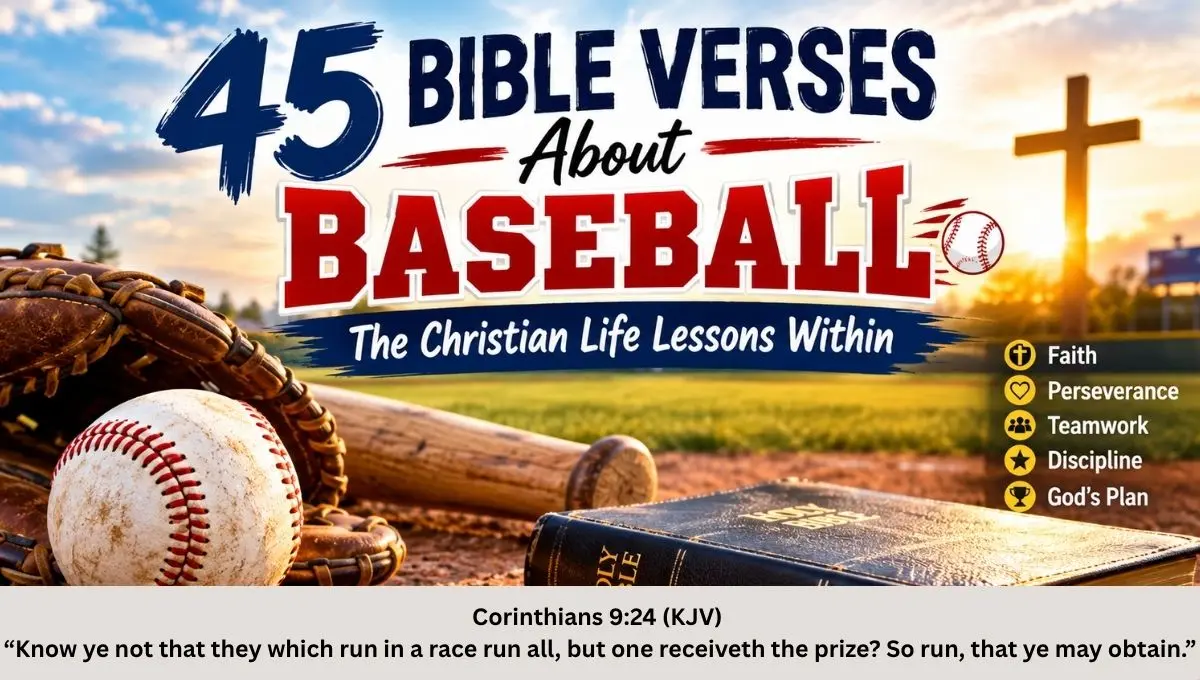 45 Bible Verses About Baseball: The Christian Life Lessons Within