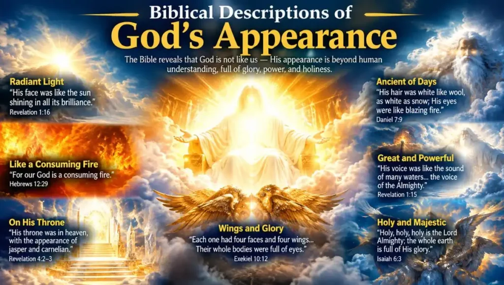 Biblical Descriptions of God's Appearance