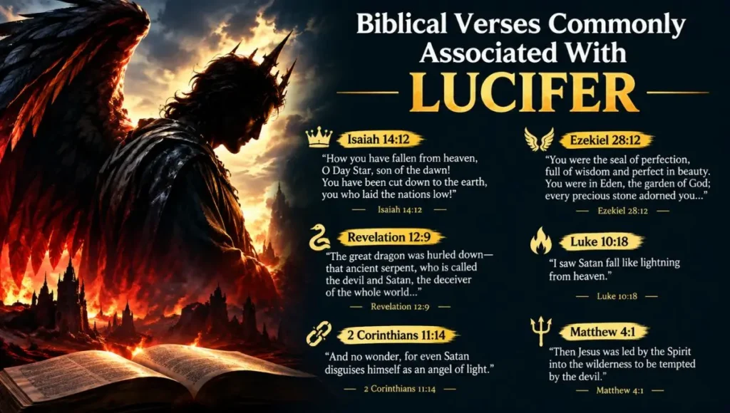 Biblical Verses Commonly Associated With Lucifer
