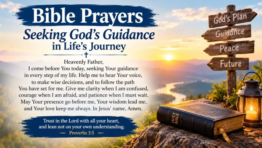 Seeking God's Guidance in Life's Journey