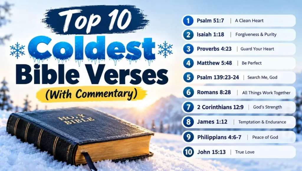 Top 10 Coldest Bible Verses (With Commentary)
