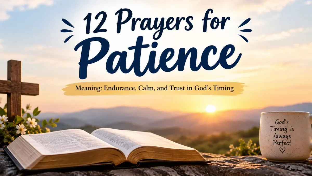 12 Prayers for Patience