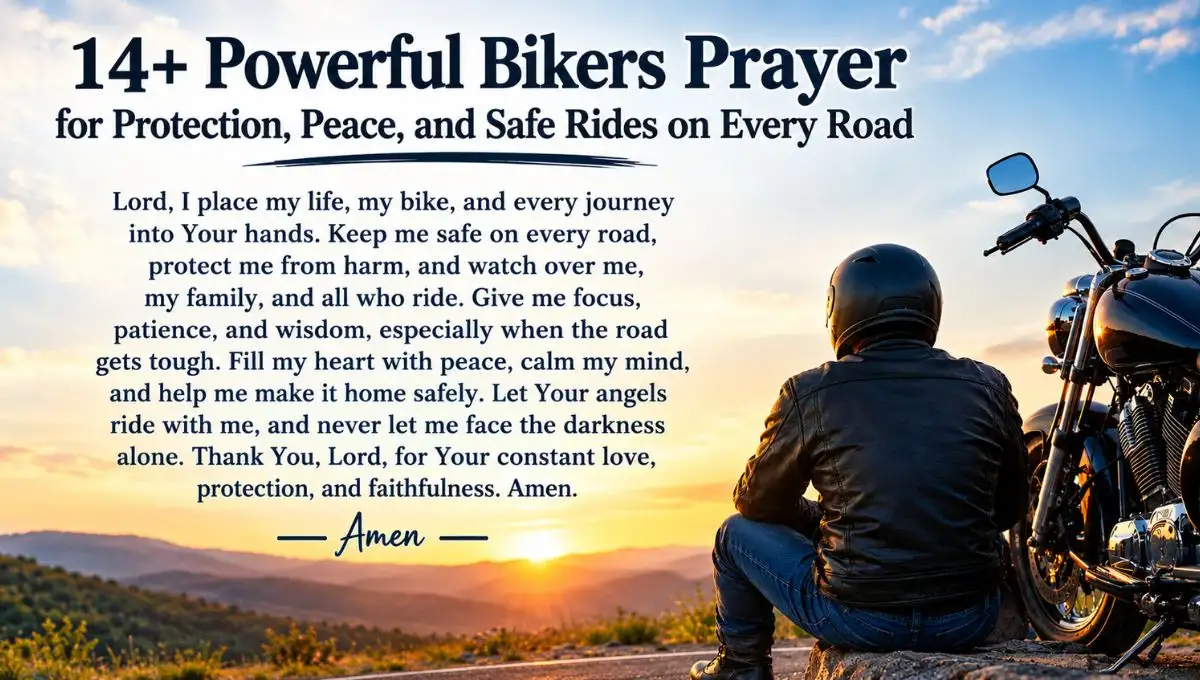 14+ Powerful Bikers Prayer for Protection, Peace, and Safe Rides on Every Road