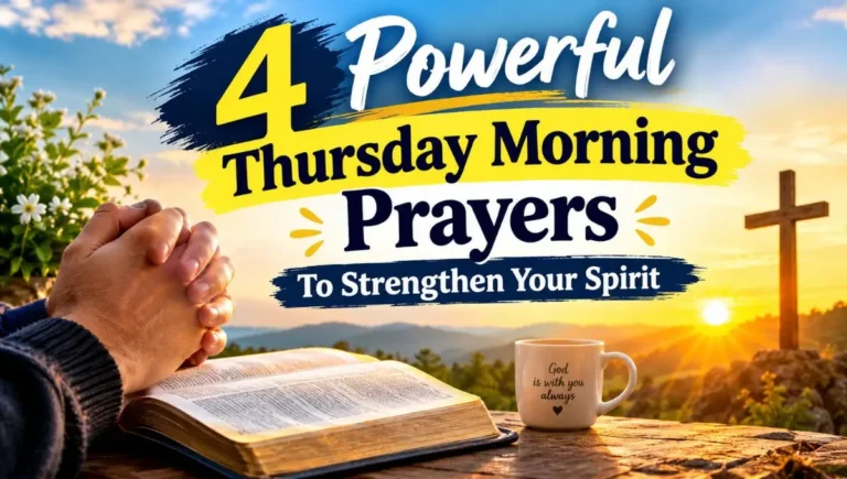 4 Powerful Thursday Morning Prayers To Strengthen Your Spirit