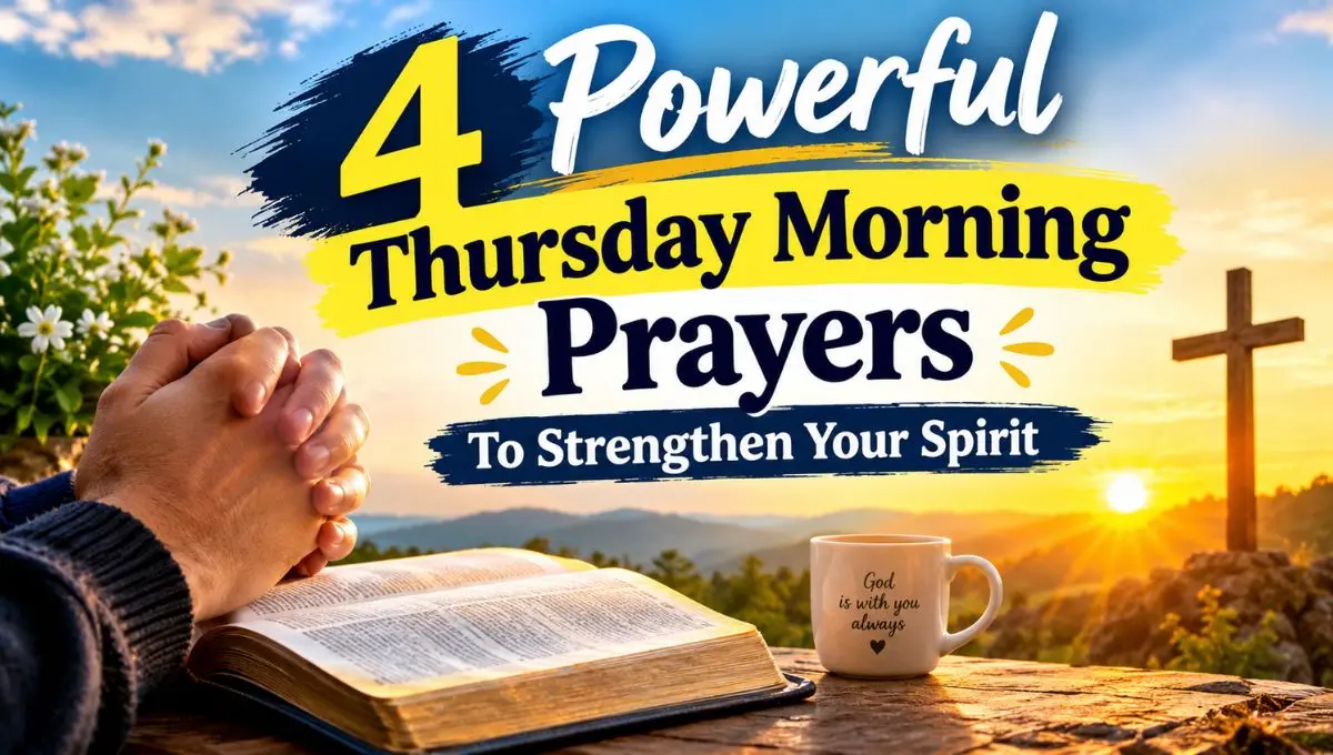 4 Powerful Thursday Morning Prayers To Strengthen Your Spirit