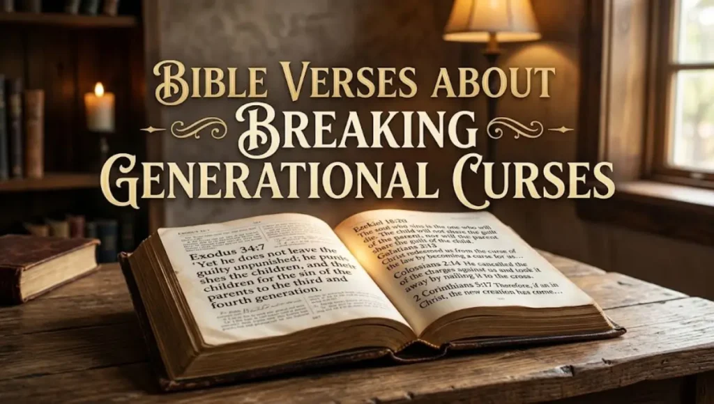 Bible Verses About Breaking Generational Curses