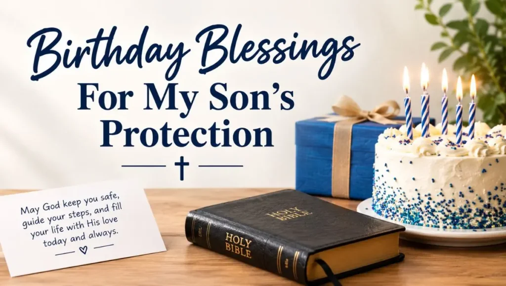 Birthday Blessings For My Son’s Protection
