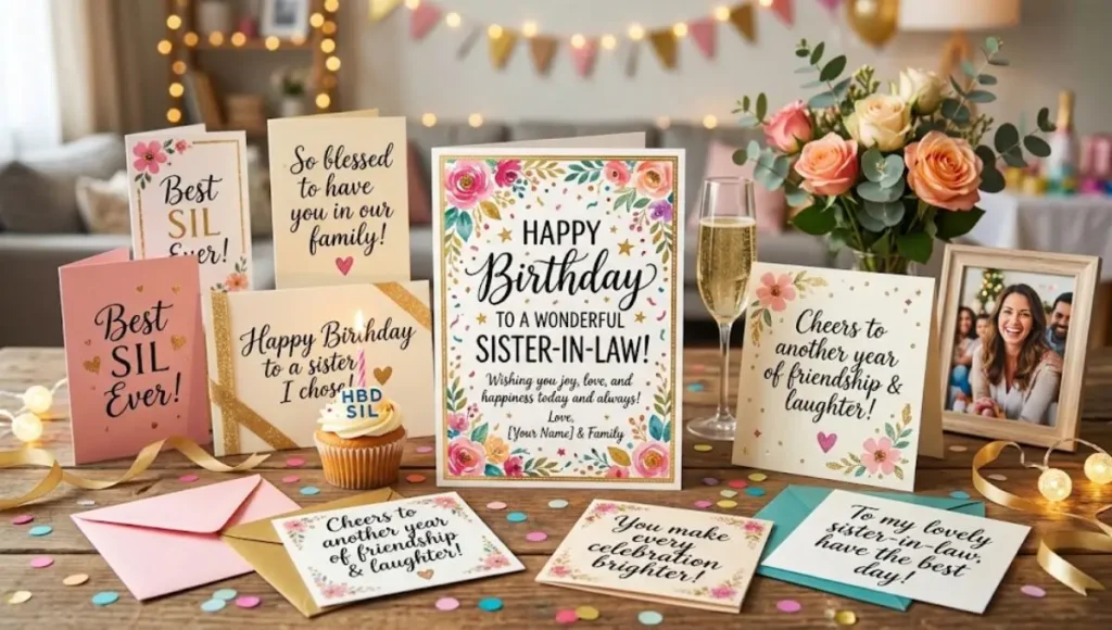 Birthday Messages to a Sister-in-law