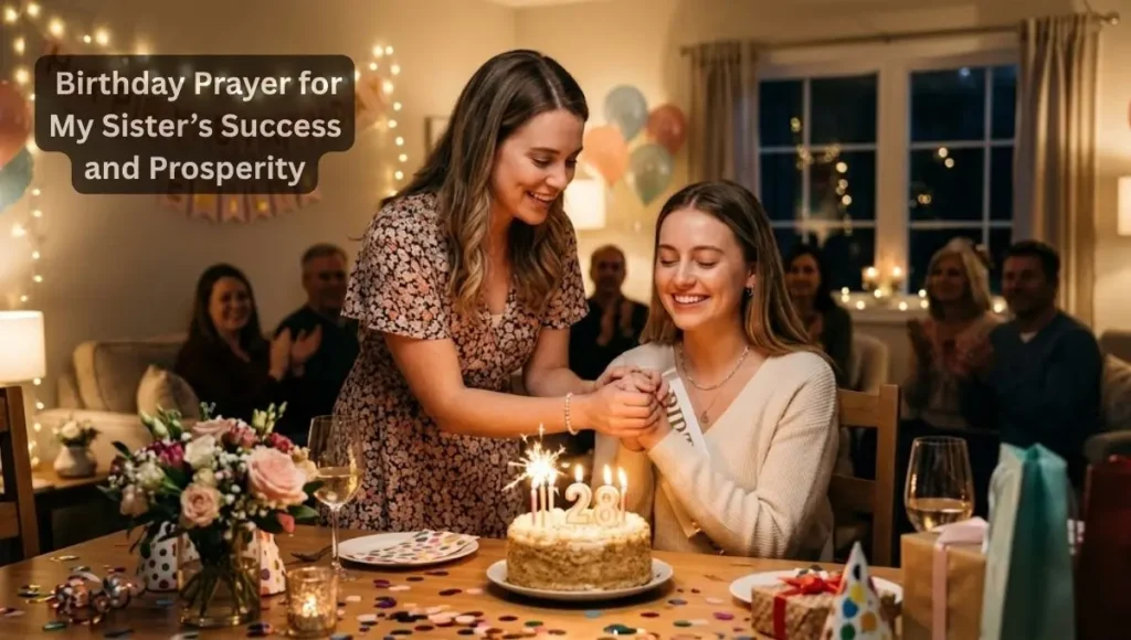 Birthday Prayer for My Sister’s Success and Prosperity