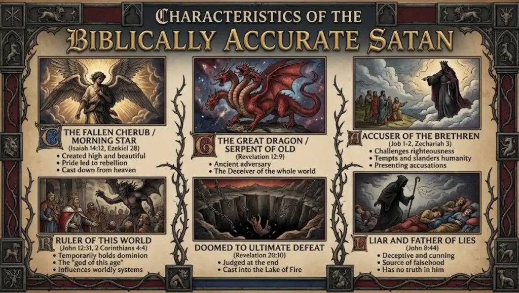 Characteristics of the Biblically Accurate Satan
