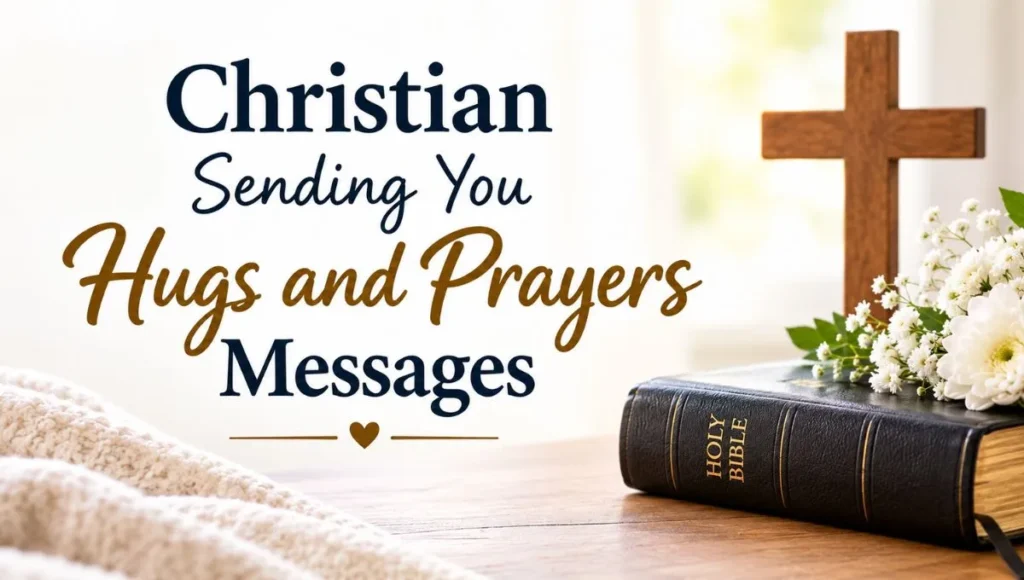 Christian Sending You Hugs and Prayers Messages