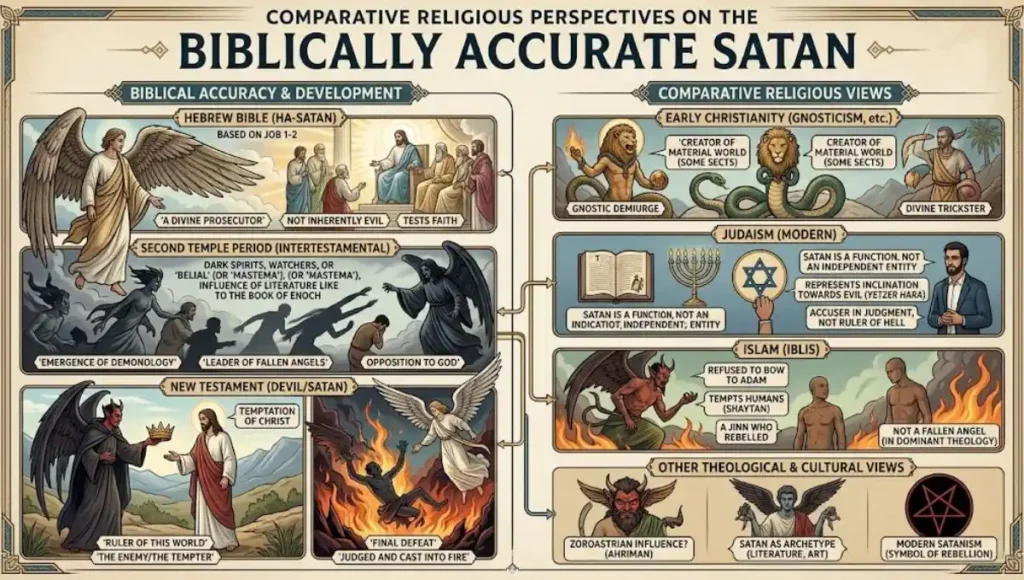 Comparative Religious Perspectives on the Biblically Accurate Satan