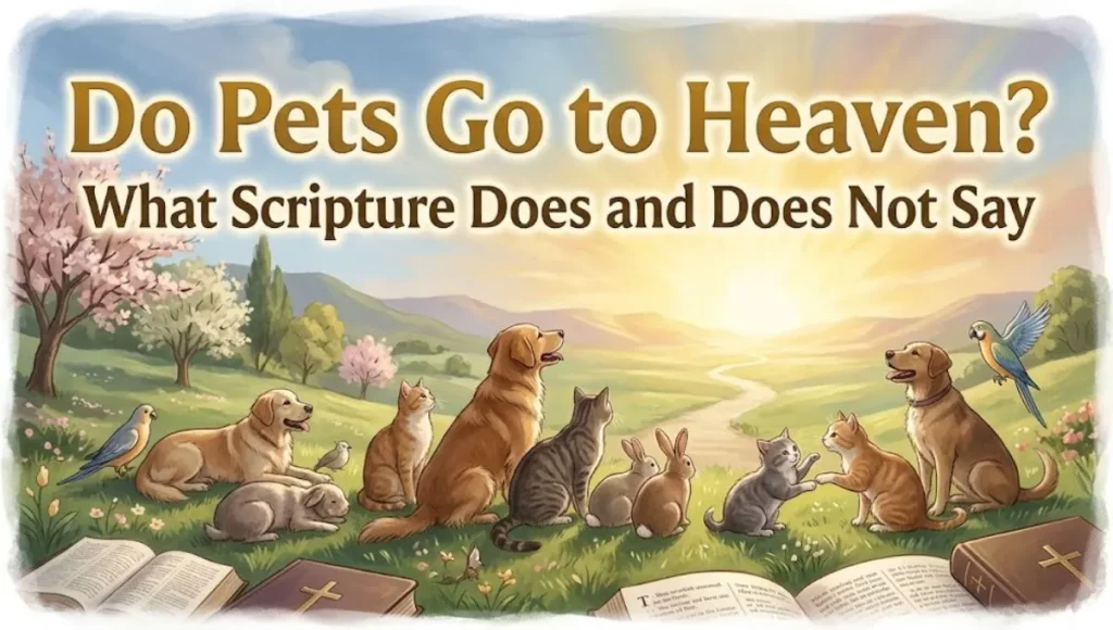 Do Pets Go to Heaven? What Scripture Does and Does Not Say