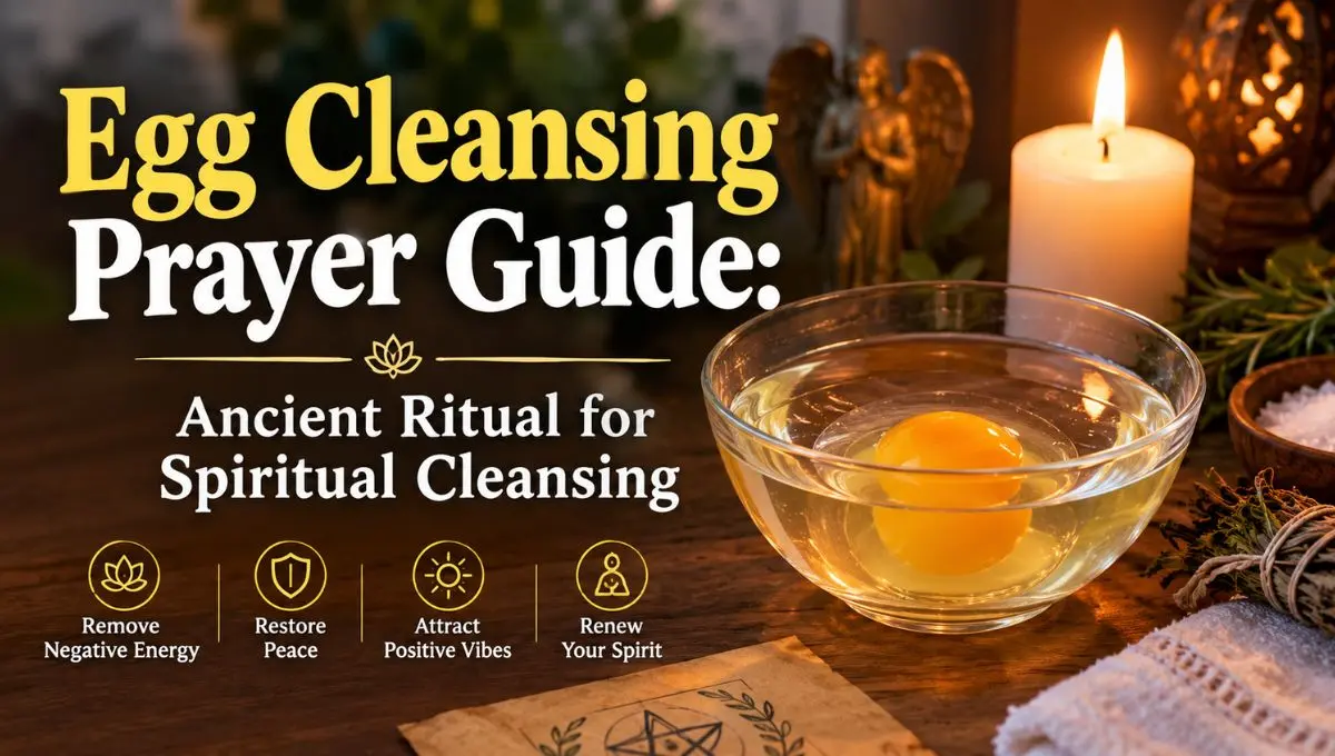 Egg Cleansing Prayer Guide: Ancient Ritual for Spiritual Cleansing