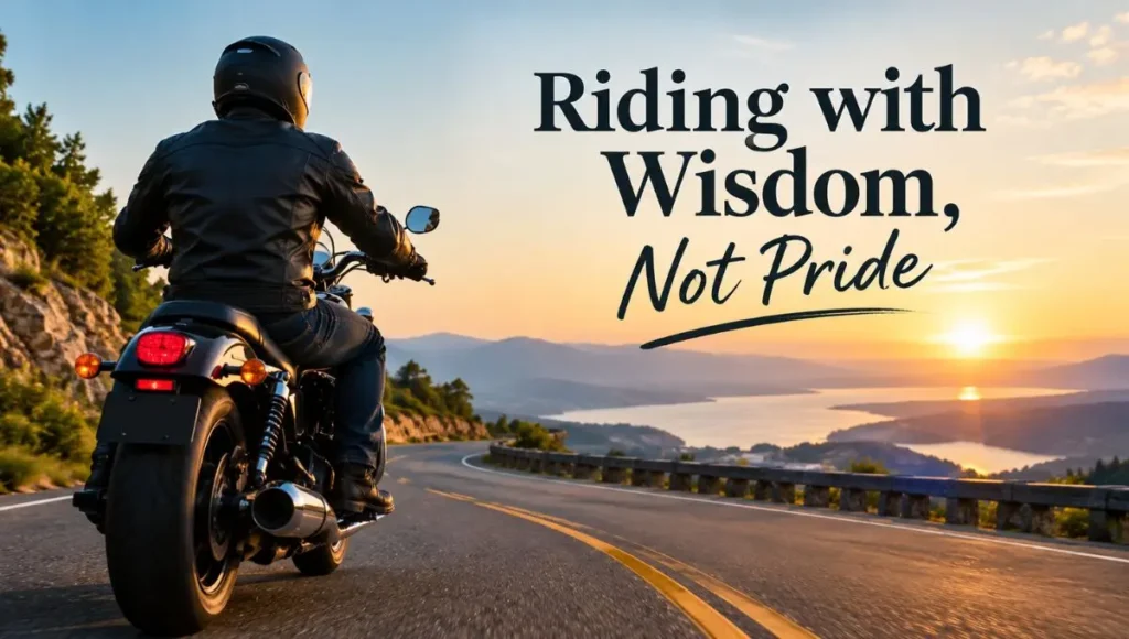 Riding with Wisdom, Not Pride