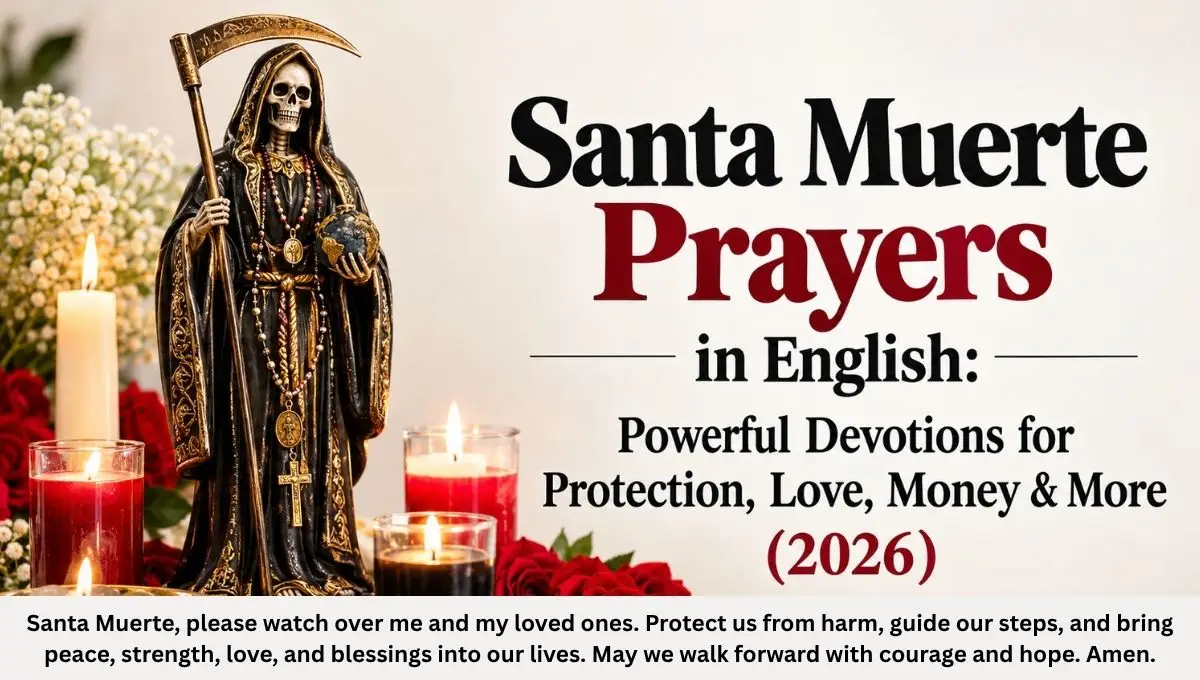 Santa Muerte Prayers in English: Powerful Devotions for Protection, Love, Money & More (2026)