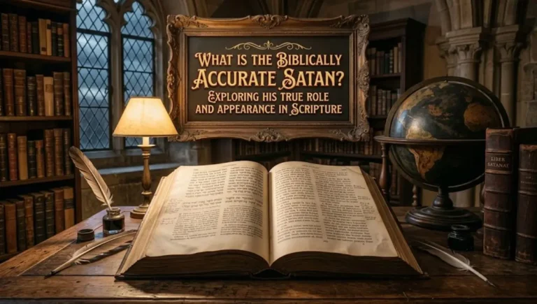 What Is the Biblically Accurate Satan? Exploring His True Role and Appearance in Scripture