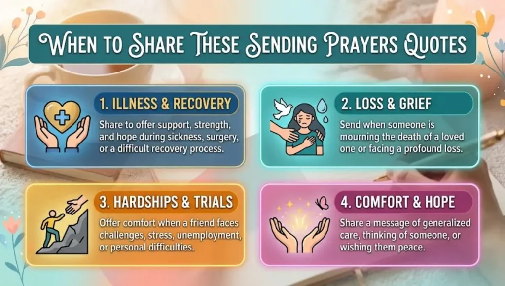 When to Share These Sending Prayers Quotes